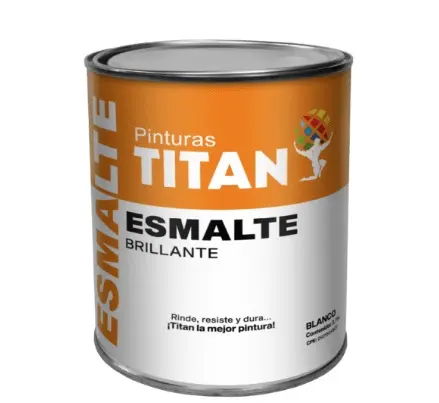 ESMALTE TITAN 1 GL COLOR BLANCO REF. SET-100-10  MARCA MANPICA