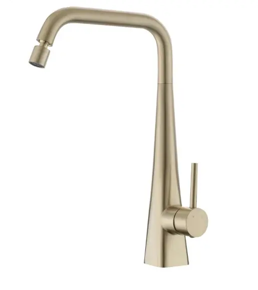 GRIFERIA MONOMANDO PARA FREGADERO ACERO INOXIDABLE SERIE INNOVATE GOLD REF. 02GF810G MARCA FP