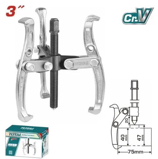 EXTRACTOR PARA POLEA 3P 3" PARA 3 TON MOD. THTGP336  REF. 179958 MARCA TOTAL TOOLS 
