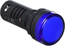 LUZ CONTROL LED DE SEÑALIZACION C/AZUL 22MM MOD. ND16-22CS4B  REF. 20800050 MARCA CHINT