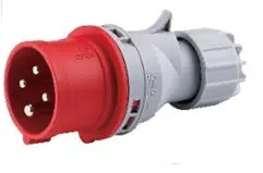 TOMA INDUSTRIAL MACHO 5P 63 A 415 V IP67 MOD. HTN0351  REF. 62200070 MARCA CHINT