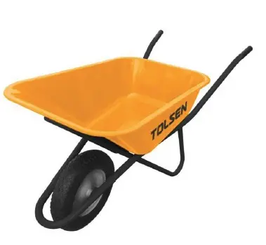CARRETILLA DE CONSTRUCCION 85 LTS RUEDA NEUMATICA 16" REF. 62626 MARCA TOLSEN
