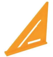 ESCUADRA INDUSTRIAL 180 MM DE PLASTICO ABS REF. 35125 MARCA TOLSEN