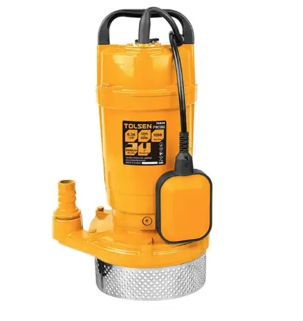 BOMBA SUMERGIBLE A / LIMP 1" 1 HP ALTURA 32 MT 7510 L/H REF. 79849 MARCA TOLSEN