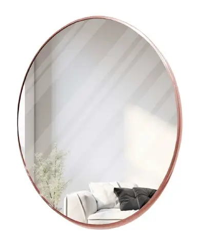 ESPEJO METALICO APOLO 79.5 X 79.5 X 2.4 CM COBRE REF. 00401244 MARCA PIERROT