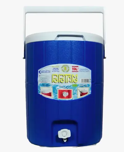 TERMO POPOTAMO PARA AGUA DE 19 LTS COLOR AZUL REF. PTE-TE19 /  / 06-16-010 MARCA DECOCAR 