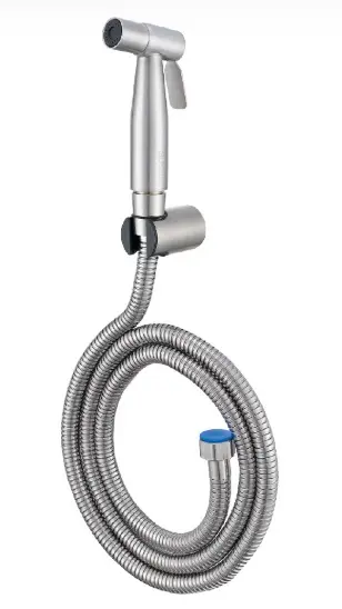 SET DE BIDET / DUCHA TELEFONO SERIE ECO SATINADO REF. 14.400.2001 MARCA QUALITY METAL