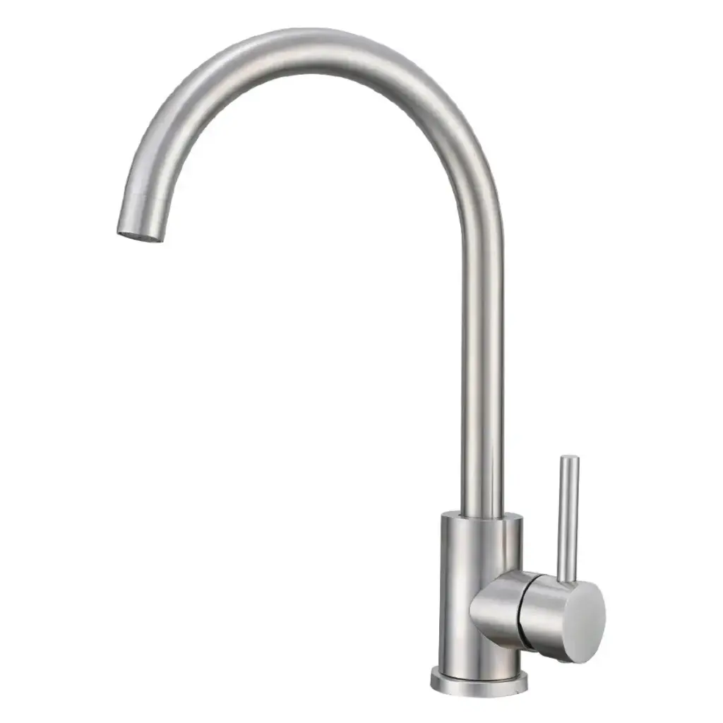 GRIFERIA PARA COCINA MONOMANDO SERIE ECO COLOR SATIN REF. 14.400.2004 MARCA QUALITY METAL