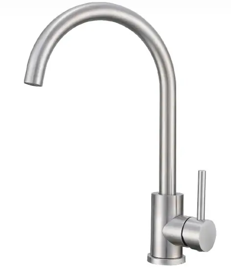 GRIFERIA PARA COCINA MONOMANDO SERIE ECO COLOR SATIN REF. 14.400.2004 MARCA QUALITY METAL