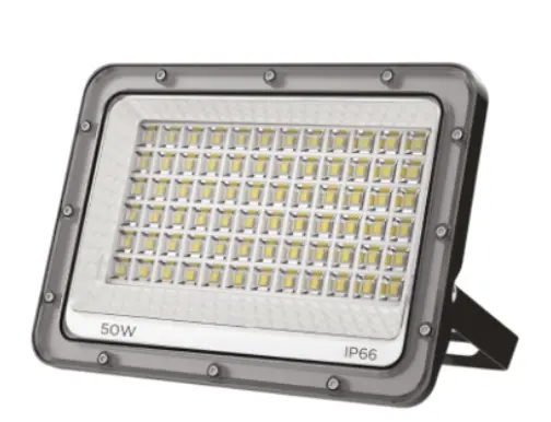 REFLECTOR LED 50W 3000K-6000K IP66 100-305V 5000LM SERIE NOVA G2 C/ SELECTOR C/GRIS REF. NVR50 MARCA ILUMINAK