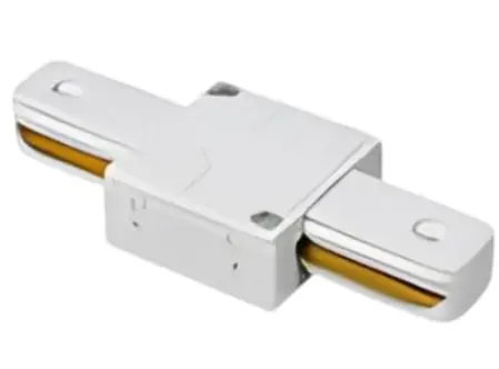 ACCESORIO / UNION / CONECTOR DE CONTINUIDAD P/RIEL TRACK LIGHT 110V 2PZAS BLANCO ECOTRACK REF GLZ331 MARCA LUZAK