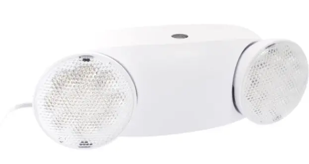 LAMPARA / LUMINARIA DE EMERGENCIA 260 LM 6W 6500 85-265V 2.200mAh (DURACION 180 MIN) 2 FOCOS REF. EMH04 MARCA ILUMINAK