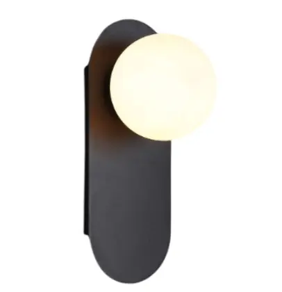 APLIQUE DE PARED SKATE G9 85-265V IP20 CIRCULAR NEGRO / BLANCO REF. HYG9BK MARCA ILUMINAK