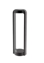 LAMPARA LED DE PISO P/JARDIN PATHWAY 12W 3CCT 85 -265V 155X600MM RECT NEGRO REF HY12PW MARCA ILUMINAK
