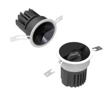 LAMPARA LED MINI SPOT REDONDA 10 W 3500 K 36° 75 X 83MM COLOR BLANCO-NEGRO REF. XCL07 MARCA ILUMINAK