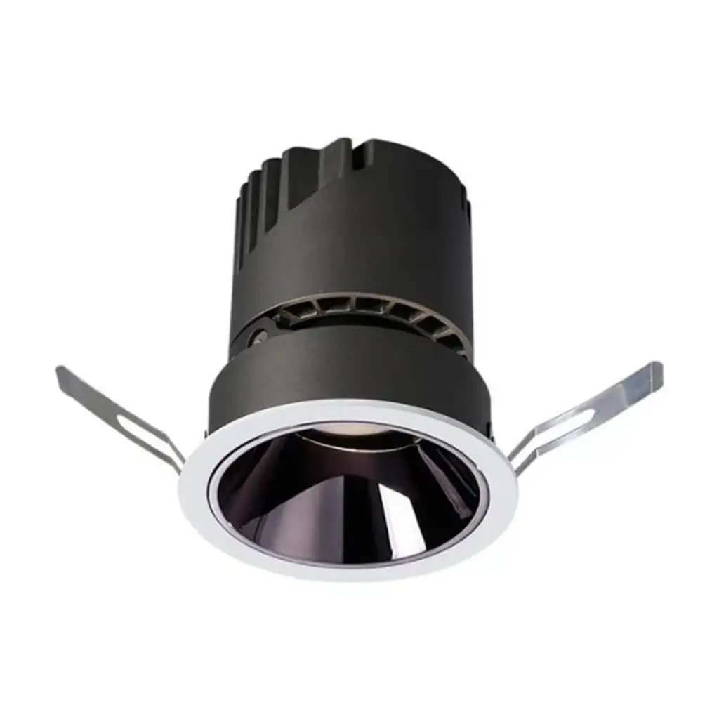 LAMPARA LED SPOT REDONDA 10 W 3500 K 36° 75 X 83MM COLOR BLANCO-NEGRO REF. XCL07 MARCA ILUMINAK