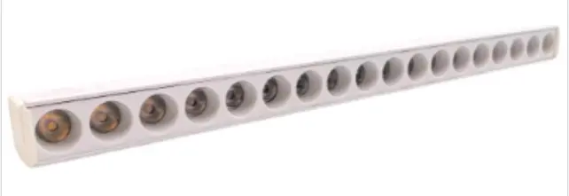 LAMPARA LED LINEAL MULTISPOT 24W 48V 4500K 44X2.5X4.5CM BLANCO P/RIEL MAG. REF. LSFM24WNWH ILUMINAK