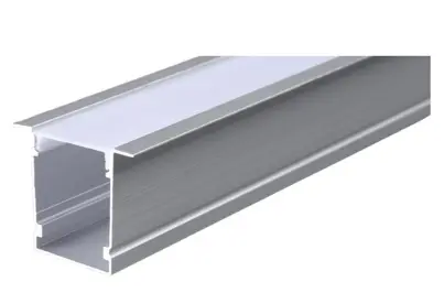 PERFIL DE ALUMINIO PARA EMPOTRAR ALTO P/ CINTA LED 20X20MM 3 MTS REF. FX2020A MARCA ILUMINAK