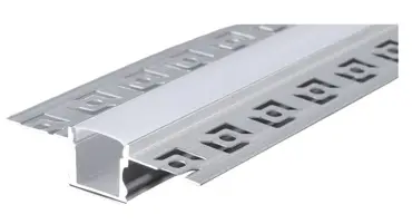 PERFIL DE ALUMINIO PARA EMPOTRAR ALTO P/ DRYWALL 57X12MM 3 MTS REF. FX6114 MARCA ILUMINAK