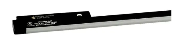 LAMPARA LED LINEAL 18 W 24 V 3CCT COLOR NEGRO P/ RIEL TRACK LIGHT SLIMLESS ULTRADELGADO 600X5X14MM GRILLE REF. MS13 MARCA ILUMINAK