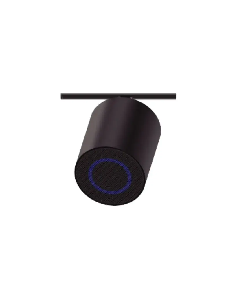 ALTAVOZ / CORNETA BLUETOOTH 10W 24V P/RIEL TRACK LIGTH SLIMLESS ULTRADELGADO COLOR NEGRO REF. MS14 MARCA ILUMINAK