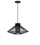 LAMPARA COLGANTE E27 27 X 50 X 50 CM MARA COLOR NEGRO REF. 00108276 MARCA PIERROT 