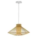 LAMPARA COLGANTE E27 27 X 50 X 50 CM MARA COLOR DORADO REF. 00108277 MARCA PIERROT  