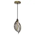LAMPARA COLGANTE CHRYSALIS 60 W E27 40 X 19 X 13 CM COLOR BRONCE REF. 00110213 MARCA PIERROT 