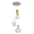 LAMPARA COLGANTE HALLIE 60 W E27 100 X 30 X 30 CM COLOR BLANCO MATE REF. 00108099 MARCA PIERROT   