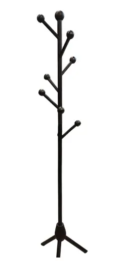 PERCHERO ROMA DE MADERA 181 X 42 X 36 CM NEGRO REF. 00308014 MARCA PIERROT