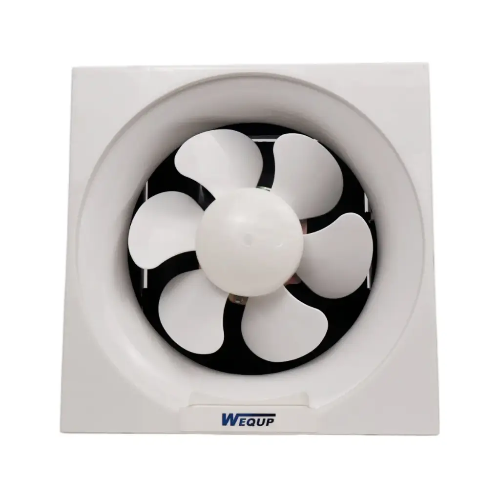 EXTRACTOR DE AIRE DE 10" 110v PLASTICO PARA EMPOTRAR COLOR BLANCO REF. EA010 / 015359 / 1101022 MARCA WEQUP