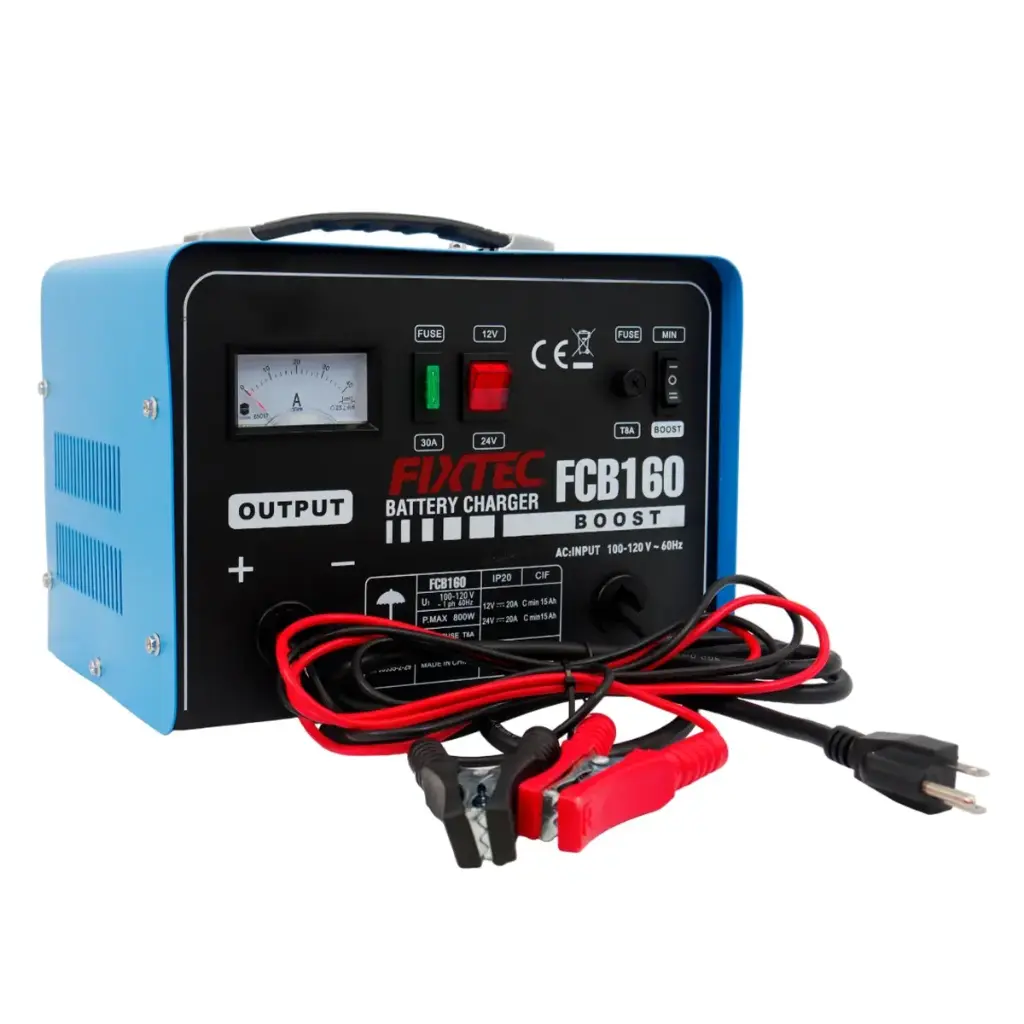 CARGADOR DE BATERIA 12 V / 24 V 9 / 7 AMP REF. 1424005 / FCB160 / 447585 MARCA FIXTEC
