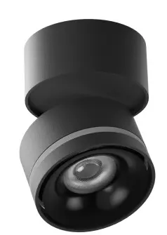 APLIQUE DE TECHO LED INTEG DIRIG SUP RED 15W 3CCT 100 - 285V NEGRO REF. LPCL-15A01-YBRCCTT MARCA LIPER  
