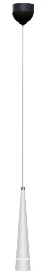 LAMPARA COLGANTE DECORATIVA 10W 4000K 900LM IP44 BLANCA REF. LPDL-WG10A-Y MARCA LIPER