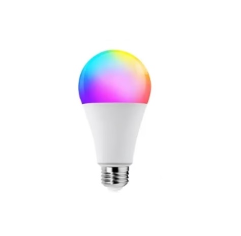 BOMBILLO INTELIGENTE WIFI / SMART 10 W E27 900LM CCT + RGB 100-240V REF. AL-MK-10W-SM / 10732 MARCA ANGEL LIGHT