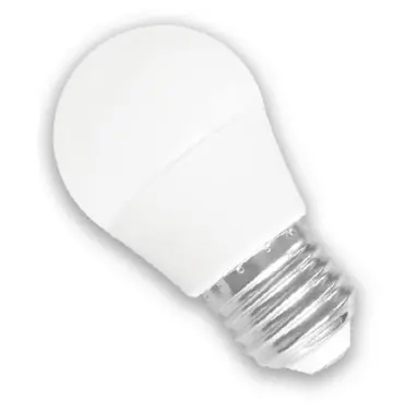 BOMBILLO LED TIPO BULBO 3 W E27 3.000 K LUZ BLANCA REF. A105-TLP-3W-Y / 12946 MARCA ANGEL LIGHT