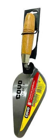 CUCHARA PARA ALBAÑIL 10" PUNTA REDONDA REF. CV-BKT-8 / 11339 MARCA COVO