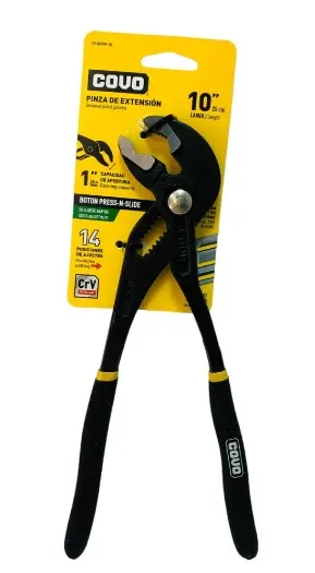 ALICATE ARTICULADO DE EXTENSION 10" REF. CV-QWPP-10 / 11750 MARCA COVO