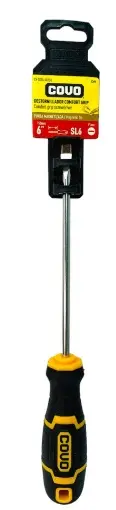 DESTORNILLADOR PALA 6" X SL6 PUNTA MAGNETICA MANGO CONFORT GRIP REF: CV-SDSL-6X150 / 11787 MARCA COVO