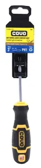 DESTORNILLADOR DE ESTRIA 3" X PH1 PUNTA MAGNETICA MANGO CONFORT GRIP REF: CV-SDPH-1X75 / 11792 MARCA COVO