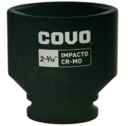 DADO DE IMPACTO 2 3/16" CUADRO 1" 6 PUNTAS REF. CV-DIS-2-3-16 / 12309 MARCA COVO