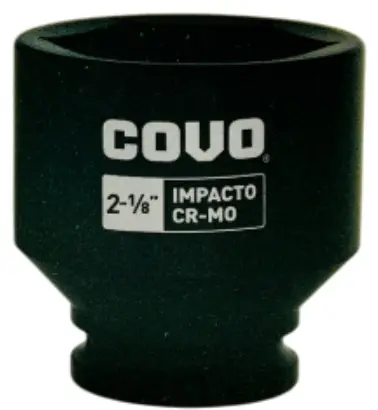 DADO DE IMPACTO 2 1/8" CUADRO 1" 6 PUNTAS REF. CV-DIS-2-1-8 / 12310 MARCA COVO