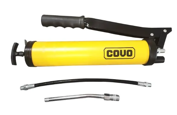 ENGRASADORA MANUAL 400 CC 10000 PSI C/ MANGUERA NYLON REF. CV-GG-10 / 12321 MARCA COVO