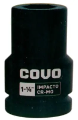 DADO DE IMPACTO 1 1/8" CUADRO 1" 6 PUNTAS REF. CV-DIS-1-1-8 / 12529 MARCA COVO
