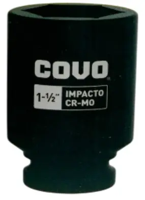 DADO DE IMPACTO 1 1/2" CUADRO 1" 6 PUNTAS REF. CV-DIS-1-1-2 / 12530 MARCA COVO
