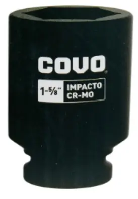 DADO DE IMPACTO 1 5/8" CUADRO 1" 6 PUNTAS REF. CV-DIS-1-5-8 / 12561 MARCA COVO
