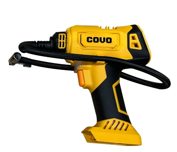 COMPRESOR DE AIRE INALAMBRICO BATERIA LITIO 20 V 120 PSI S/ BAT. NI CARG. REF. CV-ACOMP-20V / 12600 MARCA COVO