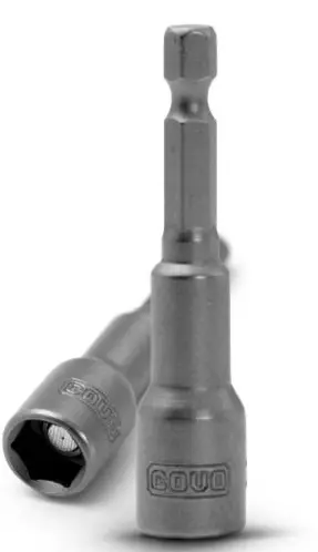 DADO DE IMPACTO 3/8"X2 9/16" MAGNETICO EXAGONAL 3PZAS REF. CV-MNS-3-8 / 12632 MARCA COVO