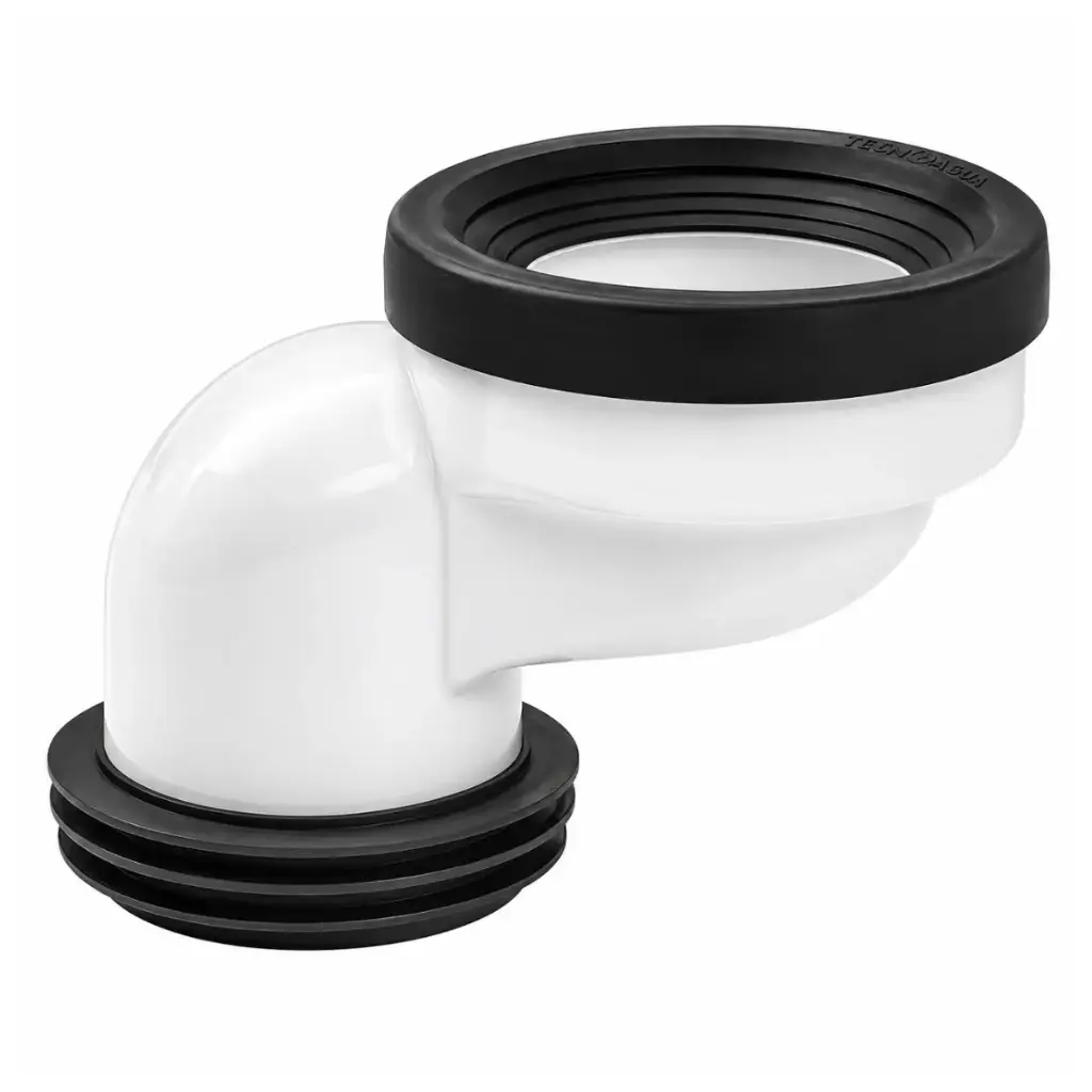 CODO ADAPTADOR EXCENTRICO A10 10 CM PARA WC A/N REF. NV-WC1134 MARCA NOVA