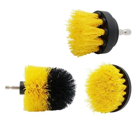 JUEGO DE CEPILLO DE CERDA MEDIANAS 1/2" - 1/4" 3 PZA REF. CV-BS01-3PC / 9488 MARCA COVO